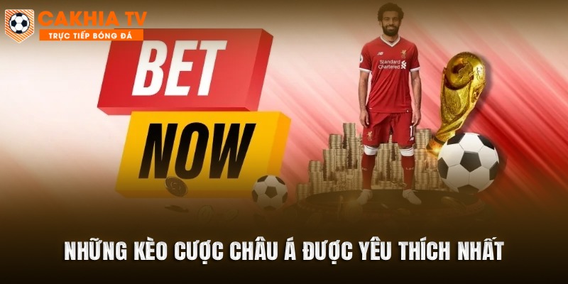 Những kèo cược châu Á phổ biến được yêu thích nhất